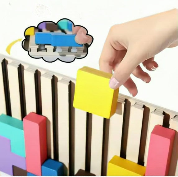 Puzzle en Bois Équilibre Naturel – Le Jeu Qui Réunit Petits et Grands